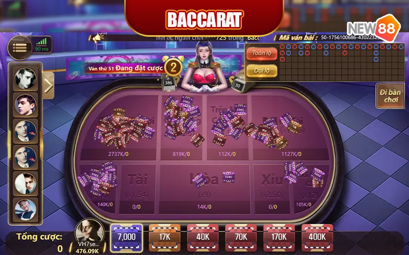 Game bài Baccarat