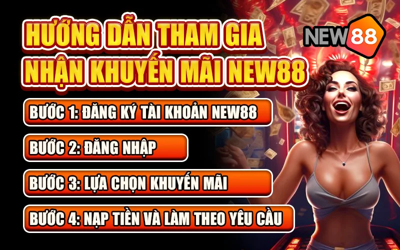 Cách tham gia nhận khuyến mãi New88