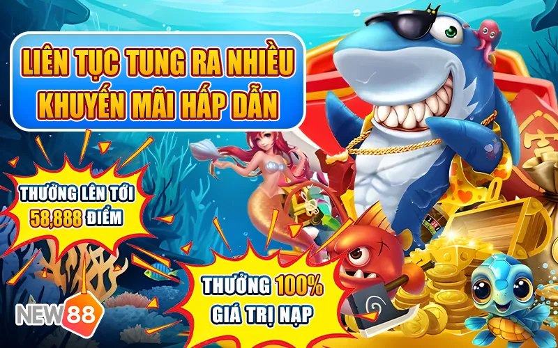 Khuyến mãi bắn cá New88