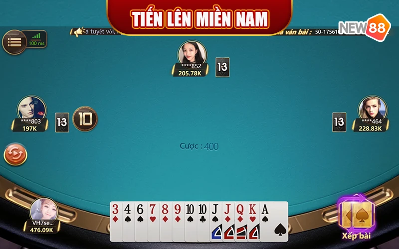 Tiến Lên Miền Nam - Game bài New88 được yêu thích nhất