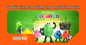 New88 cùng SEA Games 33 | Ưu đãi đỉnh cao dành cho mọi thành viên